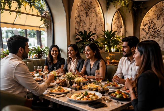 Corporate lunch at Hoggeterians
