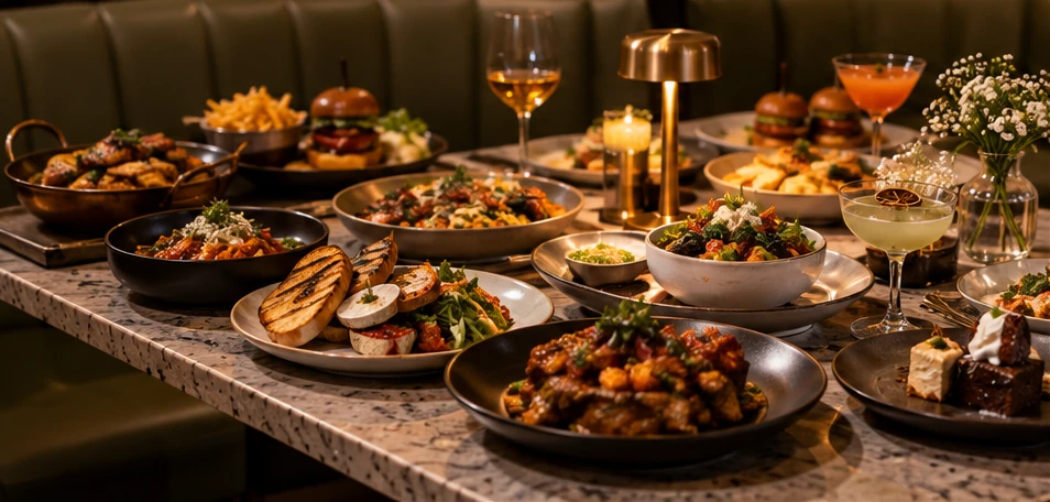 Custom dining package at Hoggeterians
