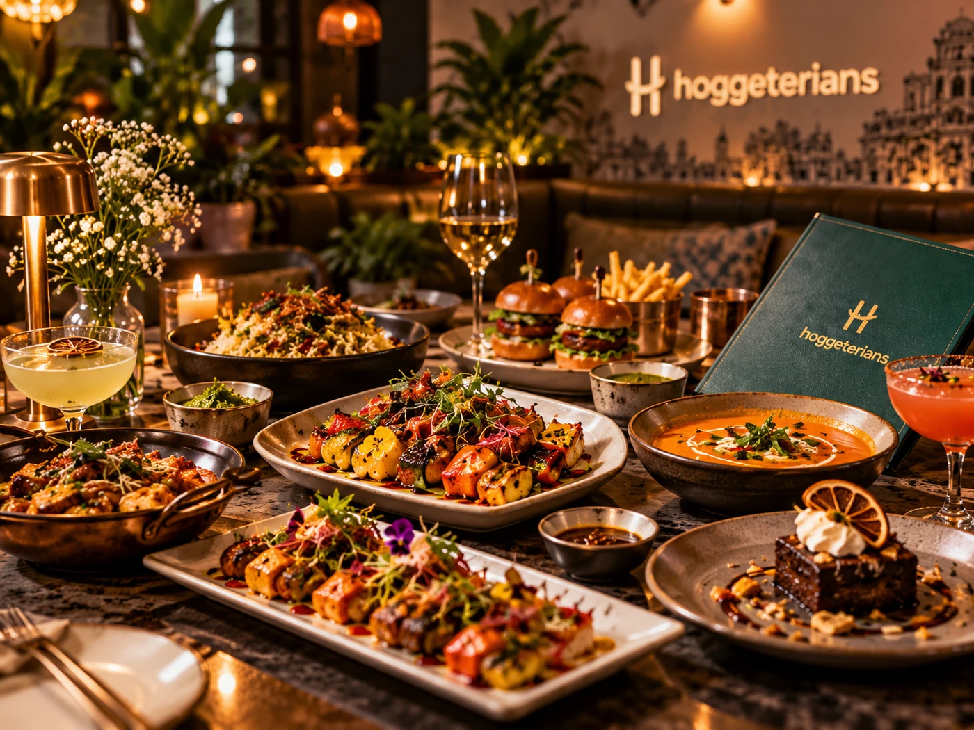 Custom corporate package at Hoggeterians