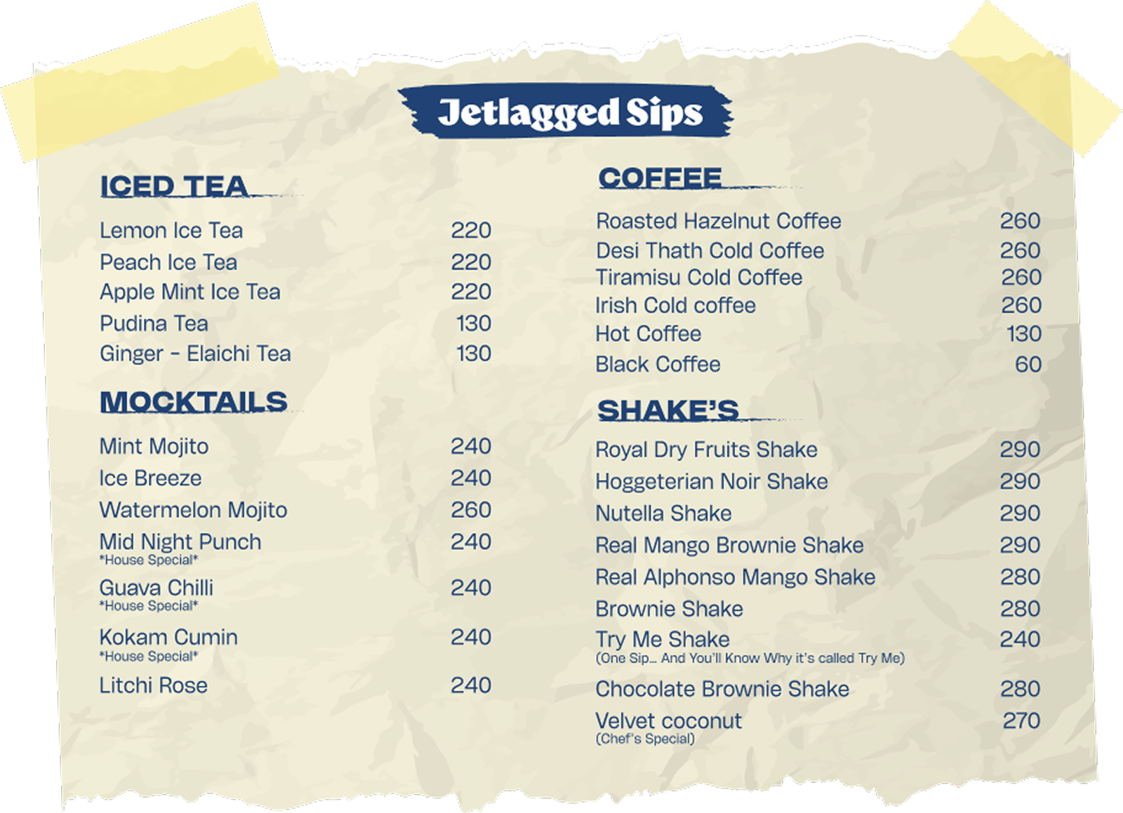 A Menu Made for Every Craving