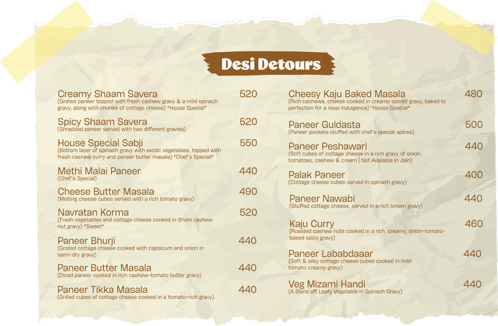A Menu Made for Every Craving