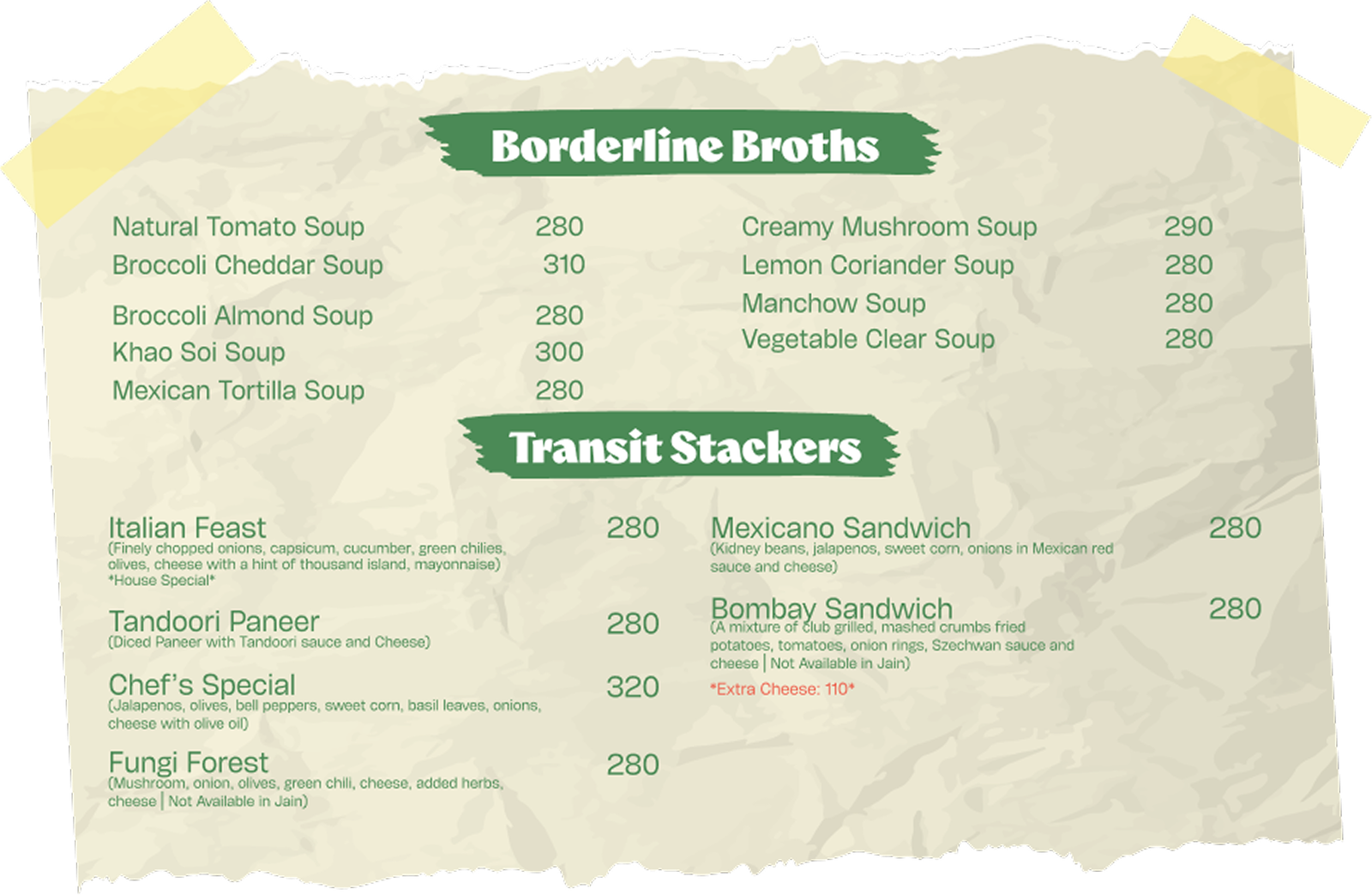 A Menu Made for Every Craving