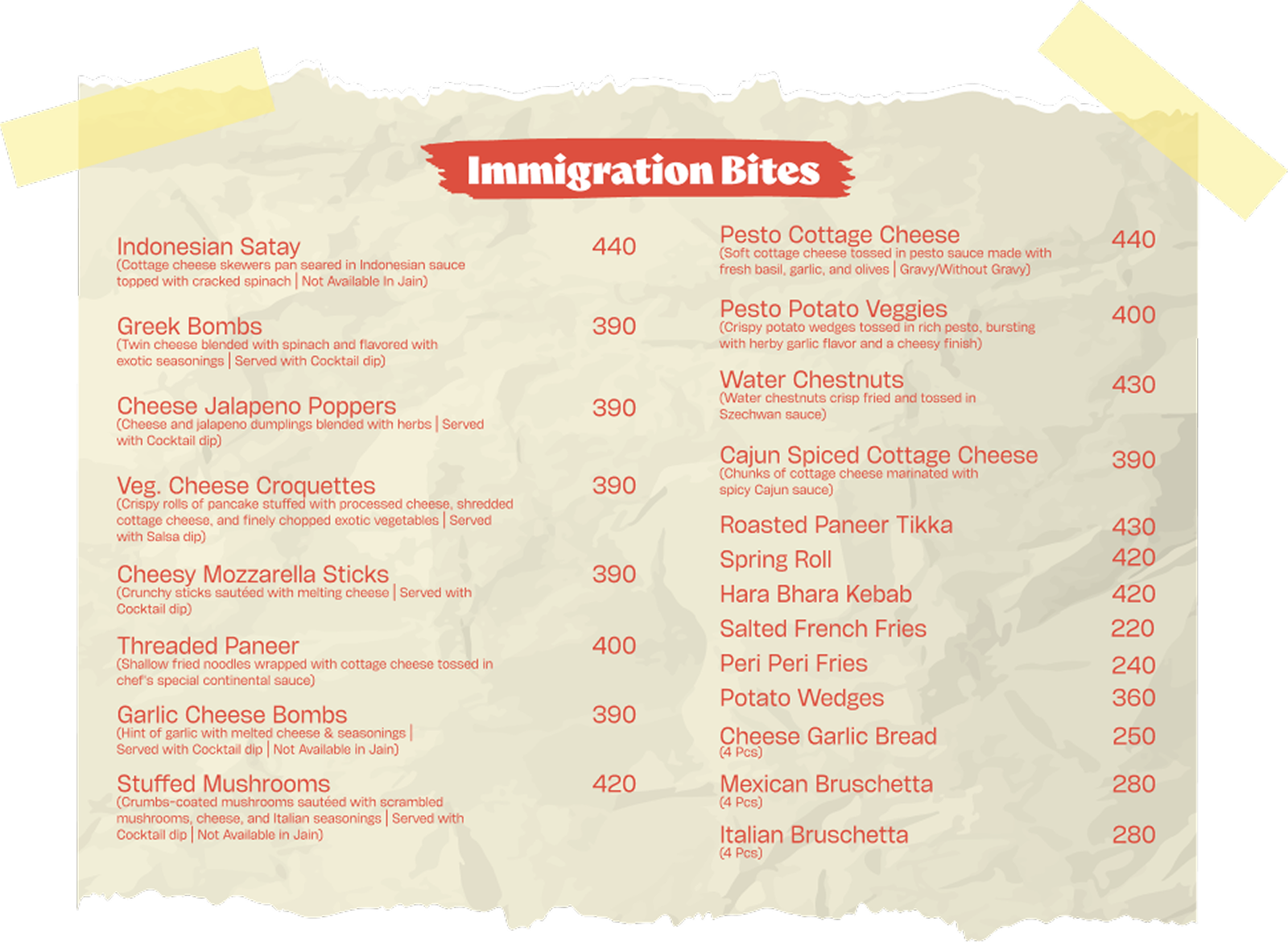 A Menu Made for Every Craving