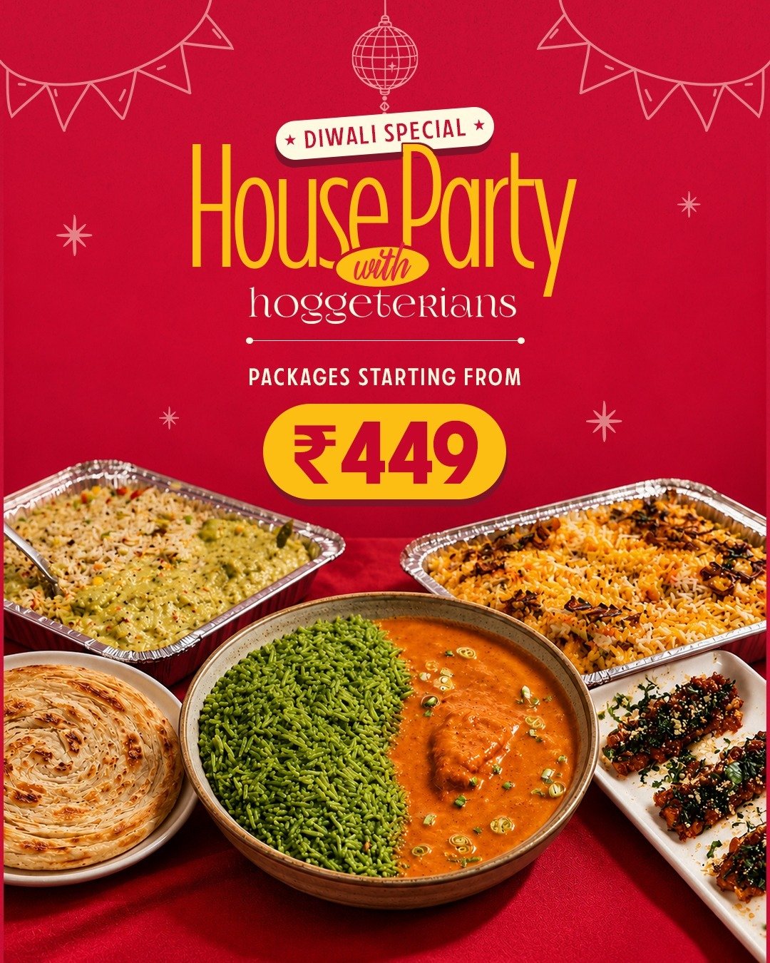 Diwali party food delivery Ahmedabad